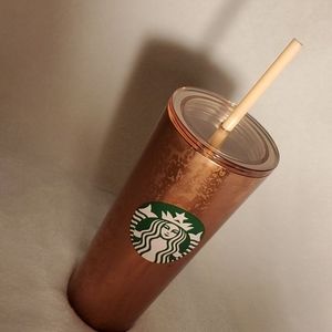 Starbucks Mercury Rose Gold Tumbler